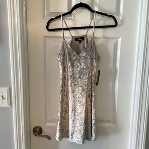 NWT Lulus Velvet Dress